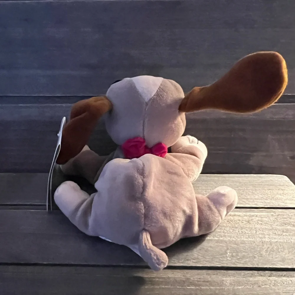 Vintage The Disney Store Mini Bean Bag Lady & Tramp 8